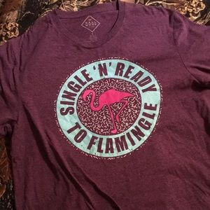 Single ‘n’ ready to flamingle t-shirt!
